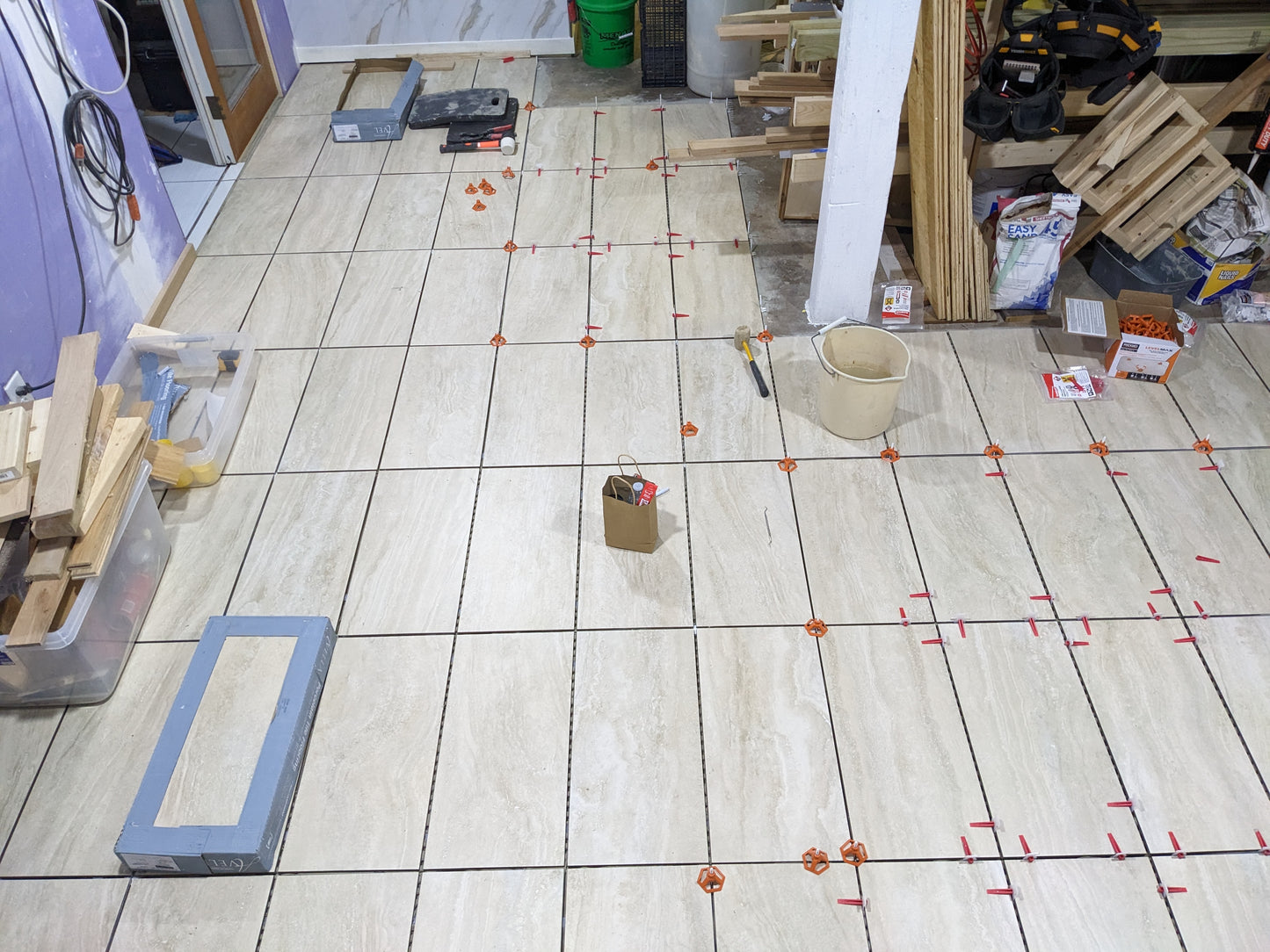 Basement / Concrete Floor Tile